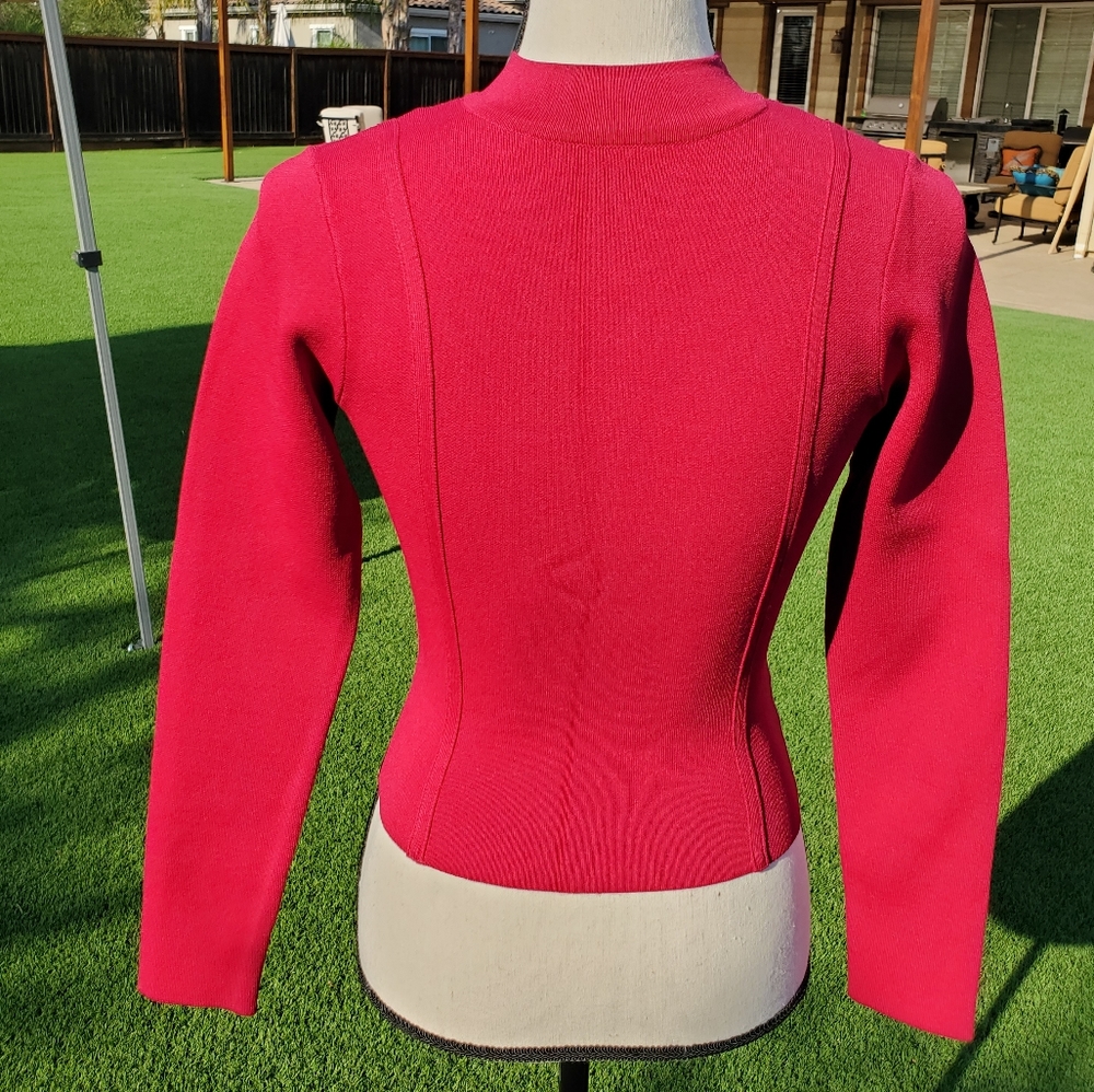Bebe bandage long sleeve shirt - Picture 4 of 7